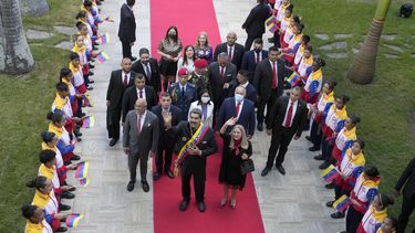 Maduro fue abucheado en un barrio de Caracas