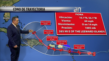 antillas menores bajo alerta por tormenta tropical fiona. ¿que se espera para florida?