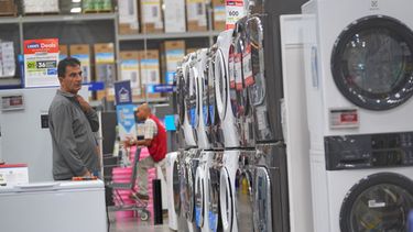 Una tienda de productos electrodomésticos en Dallas, el 6 de octubre del 2026. (AP foto/LM Otero)