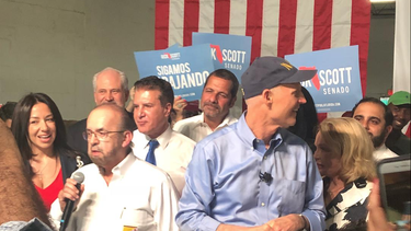 Rick Scott visita Hialeah en campaña para el Congreso Federal