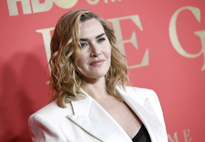 Kate Winslet en el estreno de The Regime de HBO en el Museo Estadounidense de Historia Natural el lunes 26 de febrero de 2024, en Nueva York. (Foto Evan Agostini/Invision/AP)