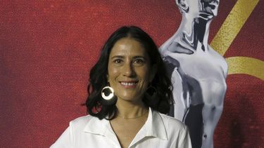 La actriz Montserrat Marañón, de la película Tótem, posa al llegar al almuerzo de nominados de la 66a edición de los premios Ariel de la Academia Mexicana de Artes y Ciencias Cinematográficas en la Ciudad de México el 21 de agosto de 2024. (Foto AP/Berenice Bautista)