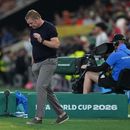 Ronald Koeman, entrenador de Holanda, reacciona durante el partido de dieciseisavos de final de la Copa del Mundo ante Marruecos, el lunes 29 de junio de 2026, en Monterrey, México (AP Foto/Dolores Ochoa)