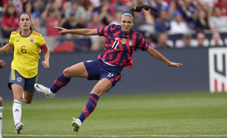 EEUU golea a Colombia 3-0 en amistoso femenino