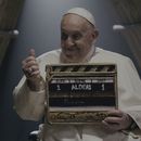 Esta imagen, publicada por Aldeas Scholas Films, muestra al Papa Francisco. Aldeas–A New Story es un nuevo largometraje documental y un proyecto cultural global desarrollado por Scholas Occurrentes, el movimiento educativo global fundado por el Papa Francisco, en colaboración con el director ganador del Óscar, Martin Scorsese. (Aldeas Scholas Films vía AP)