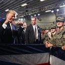 Trump niega haber ordenado alejar barco nombrado McCain