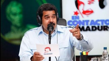 Maduro el rey de la radio y televisión venezolana