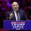 El multimillonario Howard Lutnick en el evento a favor del candidato presidencial republicano Donald Trump en el Madison Square Garden de Nueva York el 27 de octubre del 2024. (AP foto/Evan Vucci)