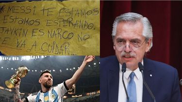 presidente de argentina alberto fernandez se pronuncio tras las amenazas a messi en rosario