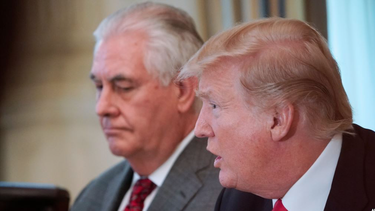 trump despide a rex tillerson como secretario de estado