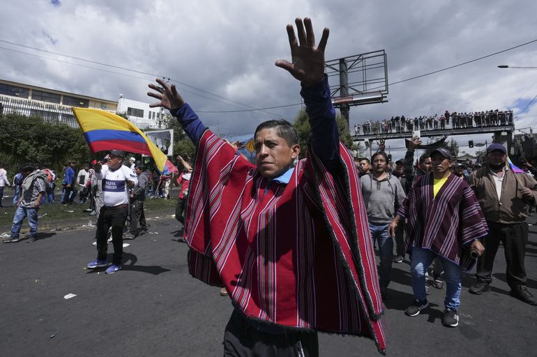 Líder indígena ecuatoriano descarta diálogo con el gobierno
