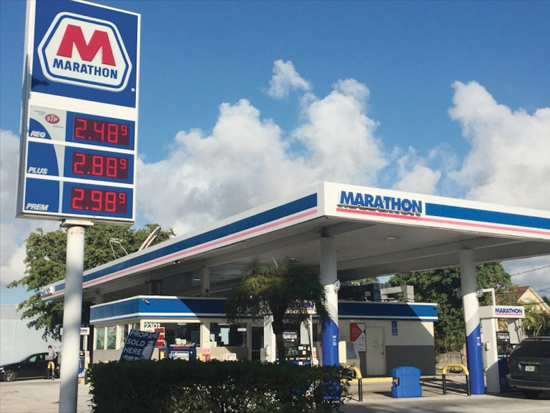 gasolinera en Miami