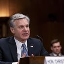 El director del FBI, Christopher Wray, testifica durante una audiencia en el Capitolio, Washington, el martes 31 de octubre de 2023. (AP Foto/Stephanie Scarbrough)