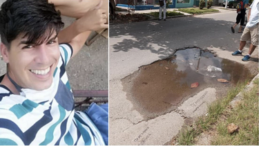 muere un joven en la habana tras esquivar un bache