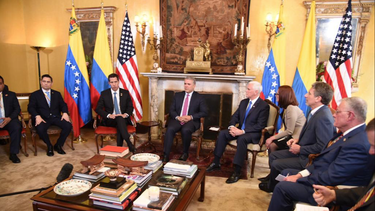 grupo de lima acuerda excluir el uso de la fuerza para sacar a maduro del poder