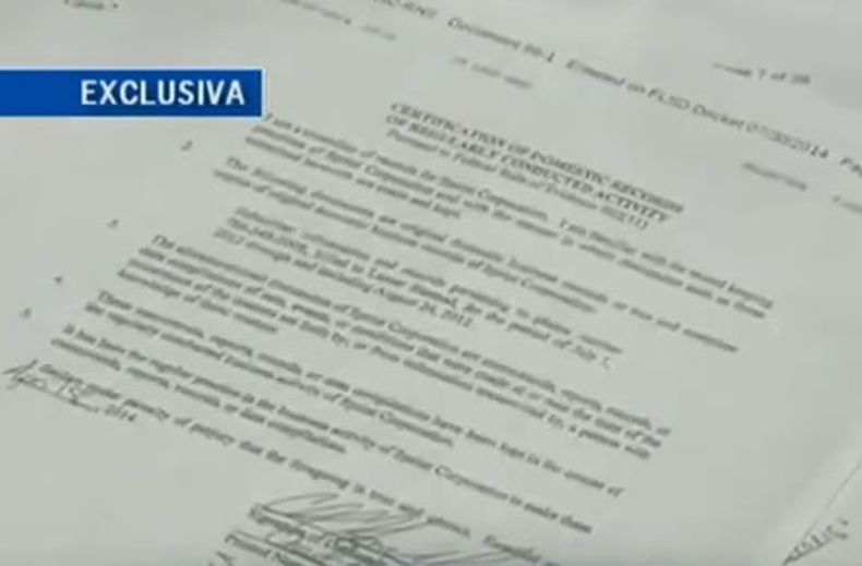 Documentos federales que mencionan por primera vez al congresista republicano David Rivera y a otras reconocidas figuras de la política local fueron obtenidos en exclusiva por América Noticias.