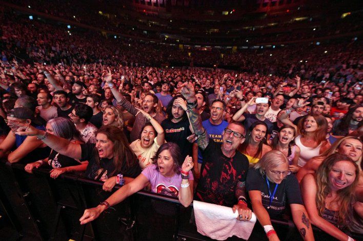 El concierto se llevo a cabo en el Madison Square Garden 