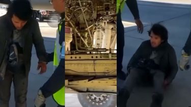video: detienen a polizon en vuelo de guatemala a miami