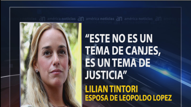 lilian tintori rechaza la propuesta de canjear a leopoldo lopez