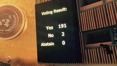 eeuu e israel votan contra el fin del embargo