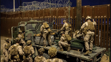 despliegue historico: estados unidos blinda su frontera sur con 9.000 soldados y equipo militar avanzado