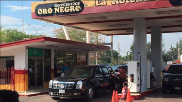 la bestia recorre las calles de la habana