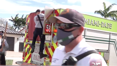 fallecieron la pareja de ancianos rescatados de un incendio en su casa de miami