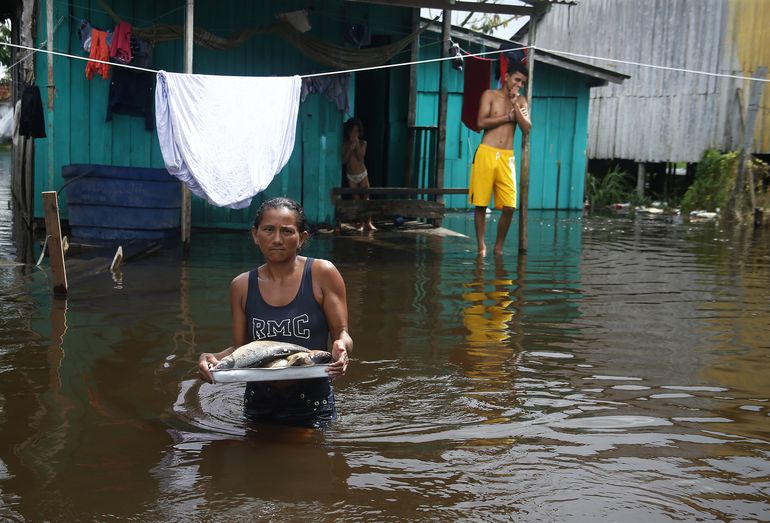 Amazonía brasileña vuelve a ser azotada por inundaciones