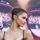 La actriz Zendaya, que aparece en la película Challengers, en la premiere de la película en los Ángeles el 16 de abril de 2024. (Foto AP /Chris Pizzello)
