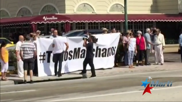 miami y new york #todosmarchamos en apoyo a los activistas en cuba