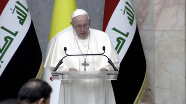 el primer discurso del papa francisco en irak: basta de extremismos, facciones e intolerancias
