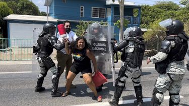 migrantes marchan por el sur de mexico