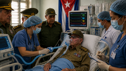 reportan que raul castro esta gravemente enfermo y recibe asistencia para mantenerlo con vida