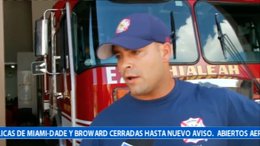 como ha respondido el dpto.bomberos hialeah tras el paso del huracan irma