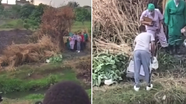 video: encuentran ataud con el cuerpo de un nino en rio de camagüey