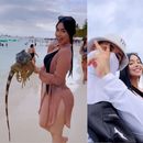 Yomil y Daniela Reyes se escapan a Cancún