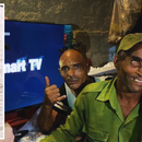 Le regalan un televisor nuevo a Minguito, el cubano que se hizo viral al salir del agua con su viejo televisor en Santiago de Cuba