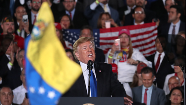 donald trump congela todos las cuentas de  venezuela en eeuu