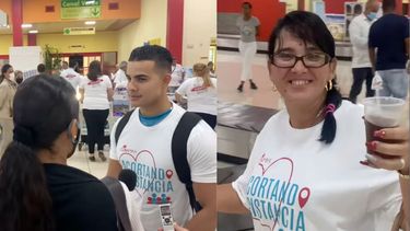 con camisetas de cubamax y recibidos por la tv cubana: asi llegaron a cuba los que ganaron pasajes gratis en miami