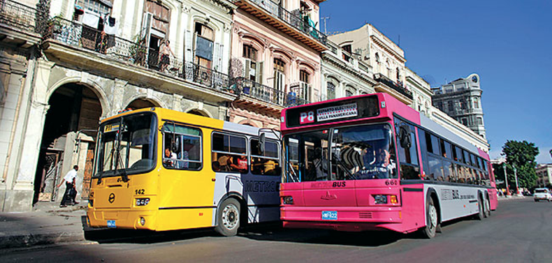 Bus en Cuba