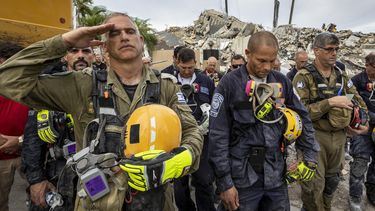 equipo israeli concluye labores en el edificio champlain tower