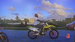 revelan nuevo video del asesinato de un motociclista en la i-95