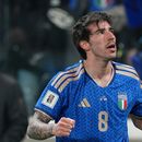ARCHIVO - Foto del 26 de marzo del 2026, el italiano Sandro Tonalli celebra al anotar el primer gol de su selección en el repechaje al Mundial ante Irlanda del Norte. (AP Foto/Antonio Calanni, Archivo)