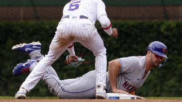 Con elevado de sacrificio de Alonso, Mets ganan a Cachorros