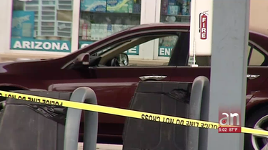 hombre llega a gasolinera  con un balazo en el cuello