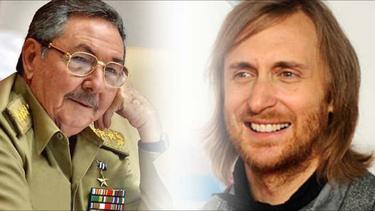 david guetta asiste a cena con el dictador raul castro
