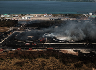 el incendio en la zona industrial en cuba deja una imagen desoladora