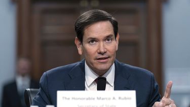 El secretario de Estado de Estados Unidos, Marco Rubio, testifica en la audiencia de presupuesto de la subcomisión para el Departamento de Estado y programas relacionados de la Comisión de Asignaciones Presupuestarias de la Cámara de Representantes en el Capitolio, Washington, el miércoles 21 de mayo de 2025. (AP Foto/Jose Luis Magana)