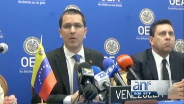 oea aprobo resolucion contra el regimen de maduro