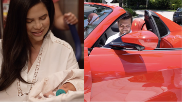 la influencer millonaria cubana,  camila guiribitey  le regala un ferrari a su hija recien nacida